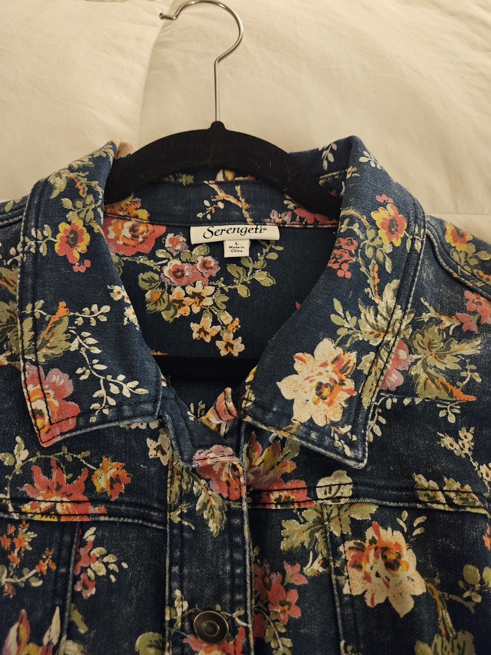 Floral Twill Jacket